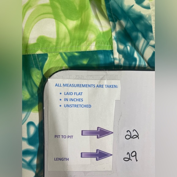 Powder Room blue green winter snowboarding jacket - size XL - Picture 7 of 8